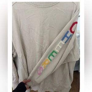 Aerie Crewneck Sweatshirt with stitching